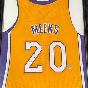 Autographed Meeks Jersey